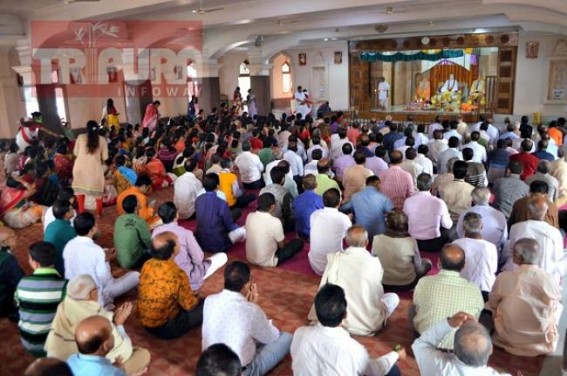 Devotees thronged to Ramakrishna Temples on his 184th birth anniversary